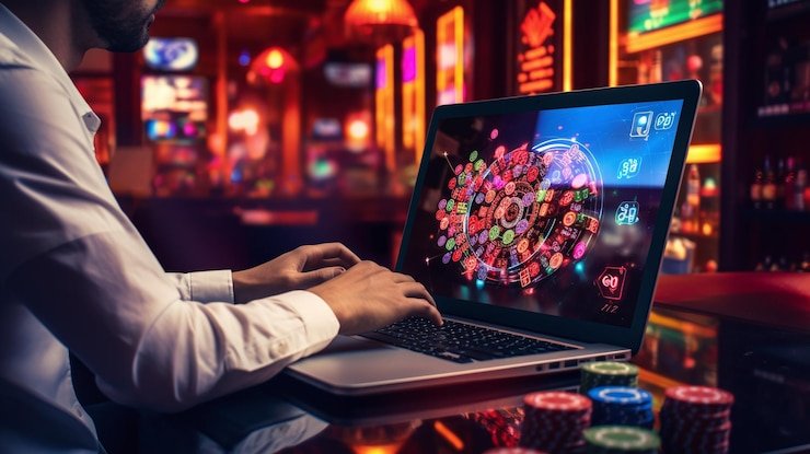 Pengguna bermain live casino secara santai dan bertanggung jawab di rumah